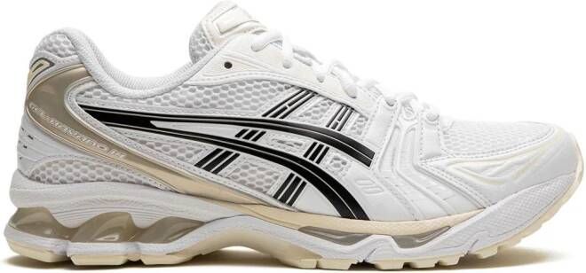 ASICS "x Aritzia Gel-Kayano 14 White Black sneakers" Wit