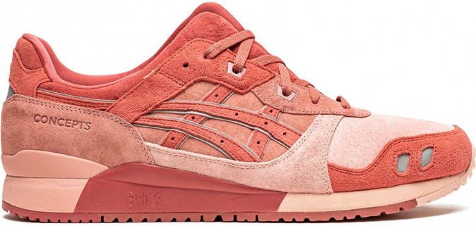 ASICS Gel-Lyte III low-top sneakers Rood