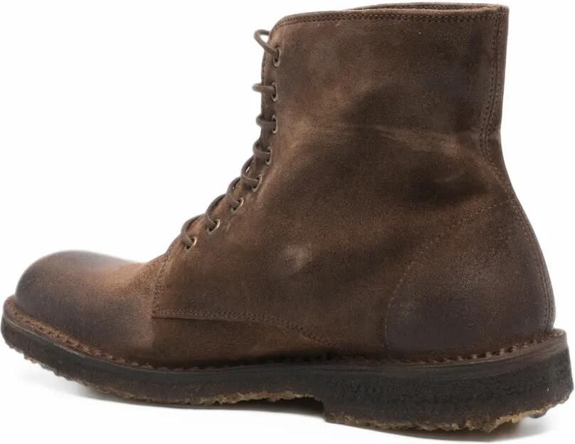 Astorflex lace-up suede ankle boots Bruin - Foto 4
