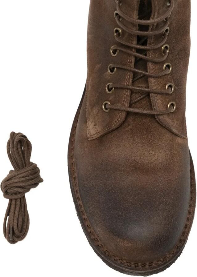 Astorflex lace-up suede ankle boots Bruin - Foto 3