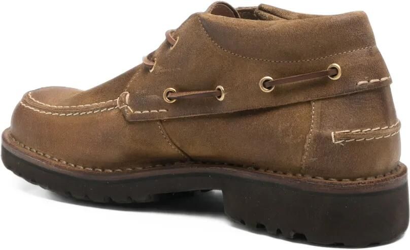 Astorflex lace-up suede loafers Bruin - Foto 3