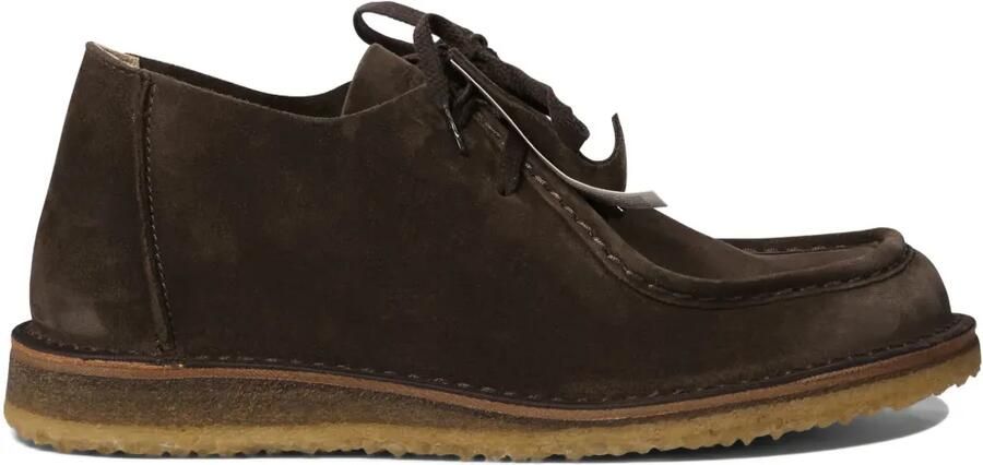 Astorflex Suède loafers met veters Bruin