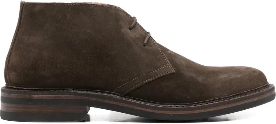 Astorflex Suède veterlaarzen Bruin