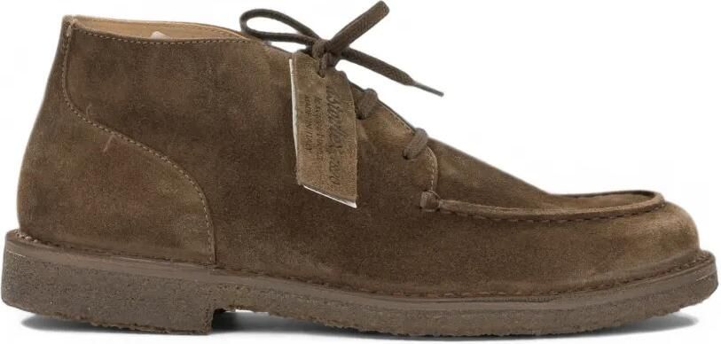 Astorflex Suède veterlaarzen Bruin