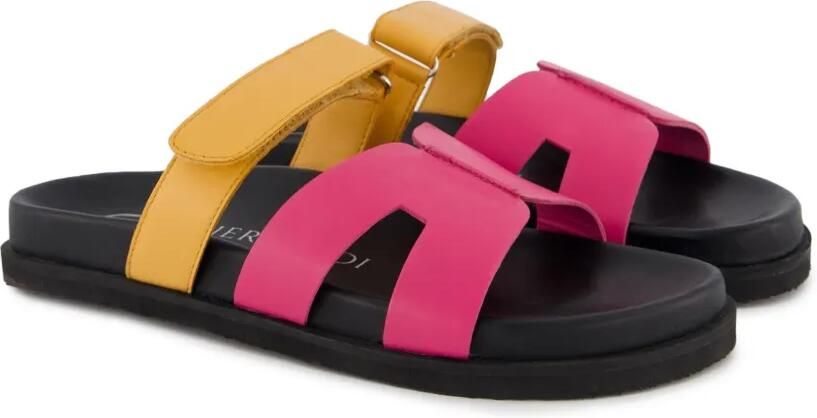 Atelier Verdi Ibiza sandalen met klittenband Roze - Foto 2