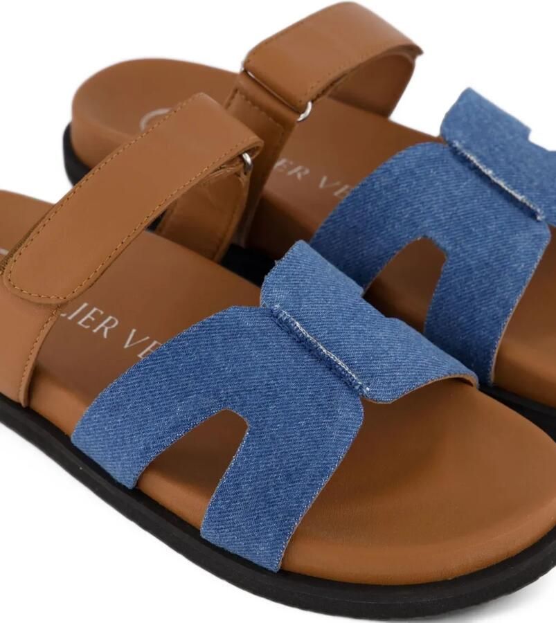 Atelier Verdi Sandalen met klittenband Blauw - Foto 2