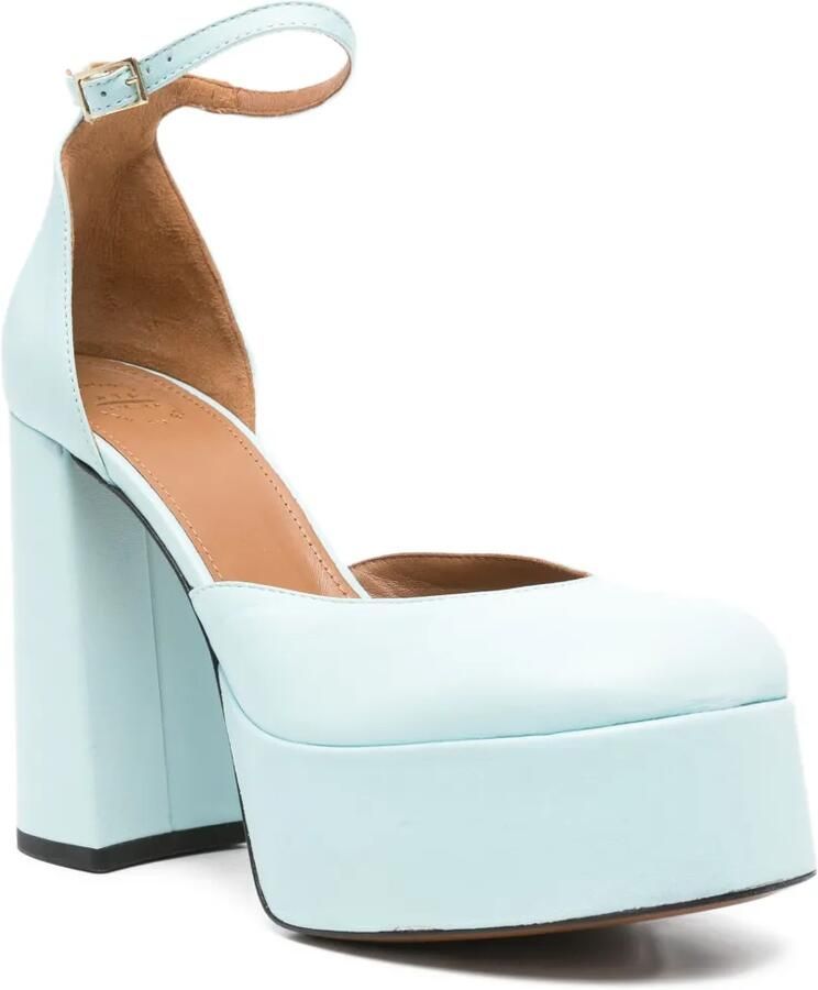 ATP Atelier 120 mm Cellole pumps Blauw - Foto 3