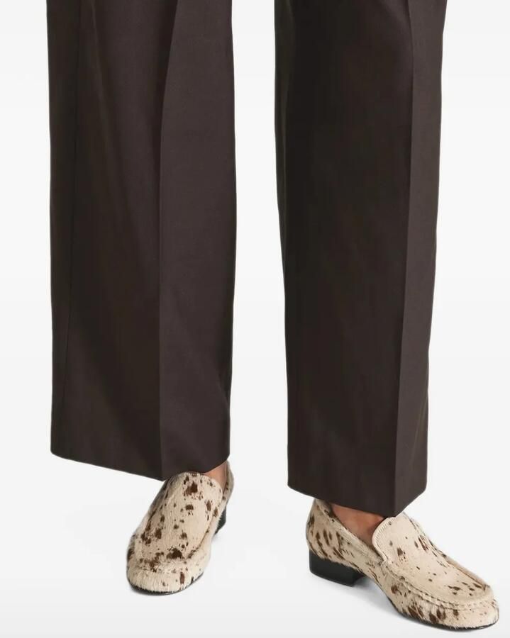 ATP Atelier Rivello Mandorla animal-print loafers Beige - Foto 4