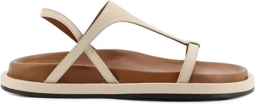 ATP Atelier Ultimo sandalen met T-bandje Beige