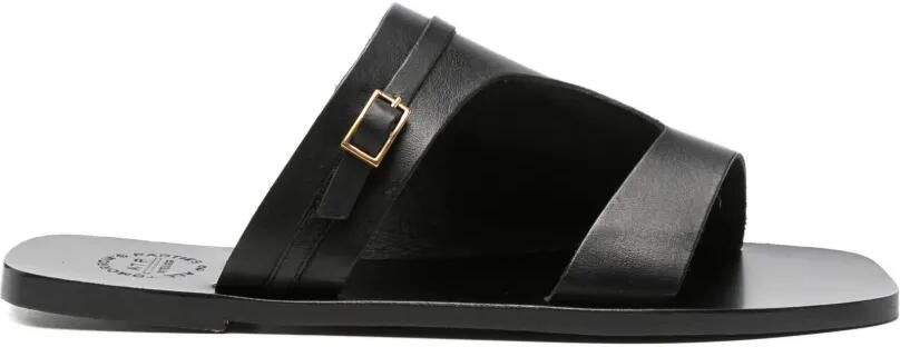 ATP Atelier Varna sandalen met gespdetail Zwart