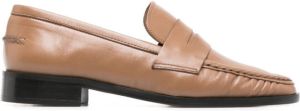 ATP Atelier Loafers met ronde neus Bruin