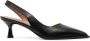 ATP Atelier Slingback pumps met puntige neus Zwart - Thumbnail 1