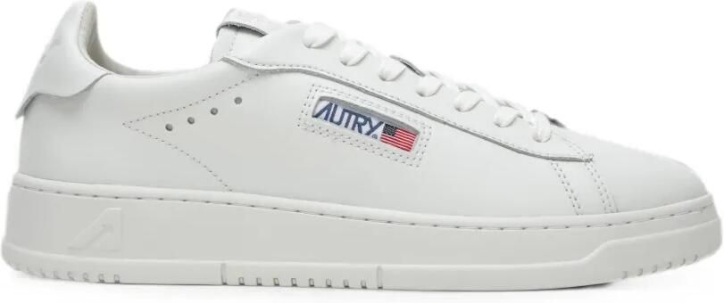 Autry Dallas Low leren sneakers Wit