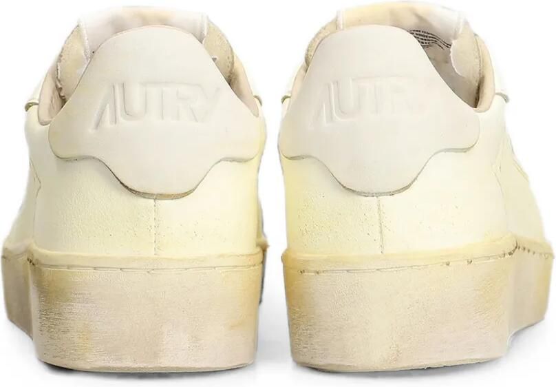 Autry Dallas Vint Low sneakers met roos-broche Beige - Foto 3