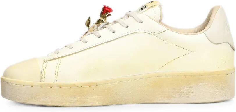 Autry Dallas Vint Low sneakers met roos-broche Beige - Foto 5