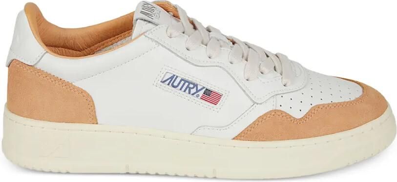 Autry Geperforeerde leren sneakers Wit