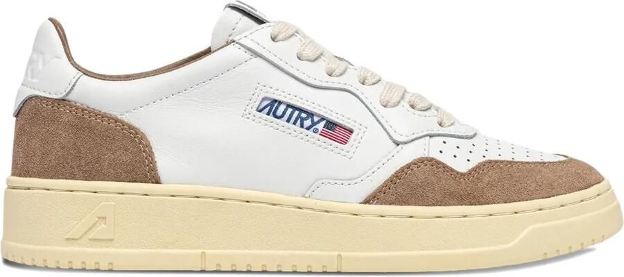 Autry Geperforeerde sneakers Wit