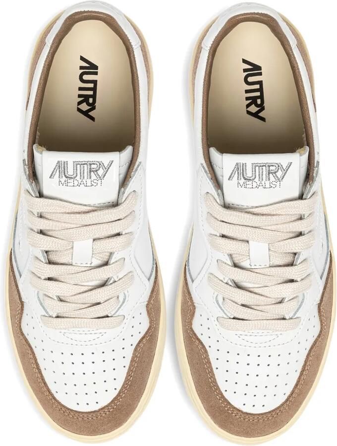 Autry Geperforeerde sneakers Wit - Foto 2