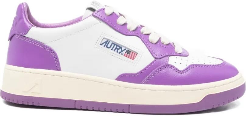 Autry Geperforeerde sneakers Wit