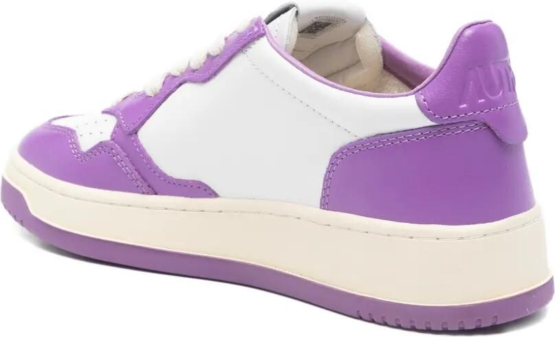 Autry Geperforeerde sneakers Wit - Foto 4