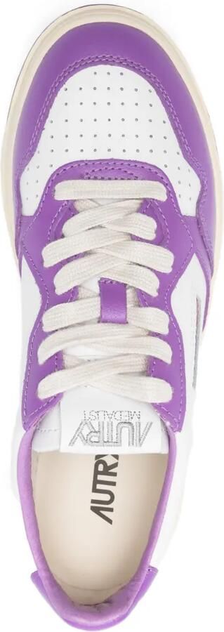 Autry Geperforeerde sneakers Wit - Foto 5