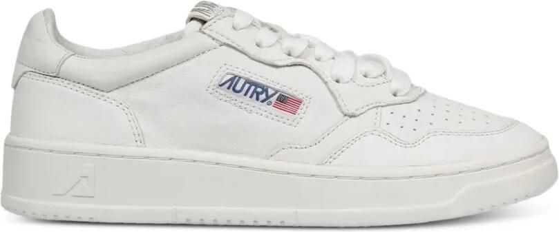 Autry Geperforeerde sneakers Wit