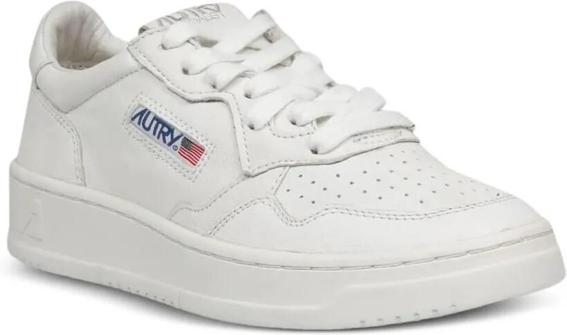 Autry Geperforeerde sneakers Wit - Foto 3
