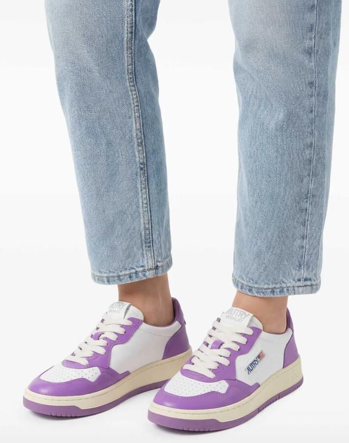 Autry Geperforeerde sneakers Wit - Foto 2