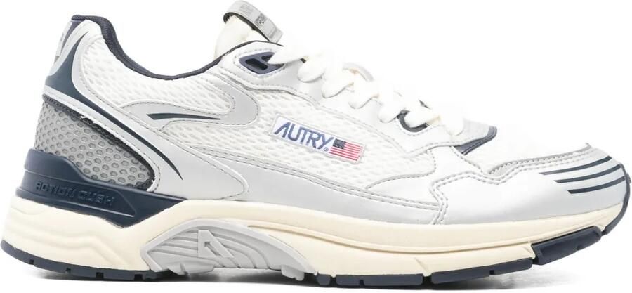 Autry Hiperway sneakers met vlakken Wit