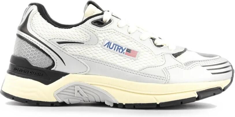 Autry Hyperway low-top sneakers met logopatch Wit