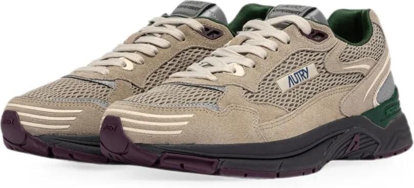 Autry Hyperway low-top sneakers met mesh vlak Beige - Foto 4