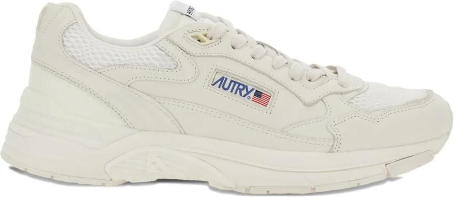 Autry Hyperway mesh sneakers met logopatch Wit