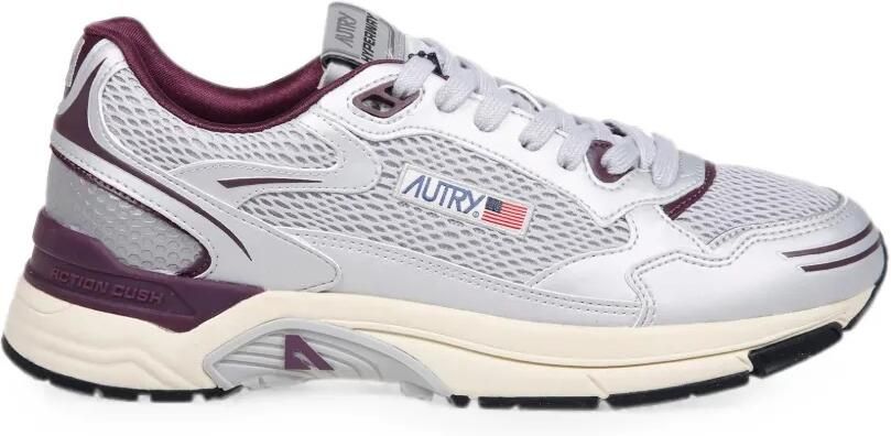 Autry Hyperway metallic sneakers Zilver