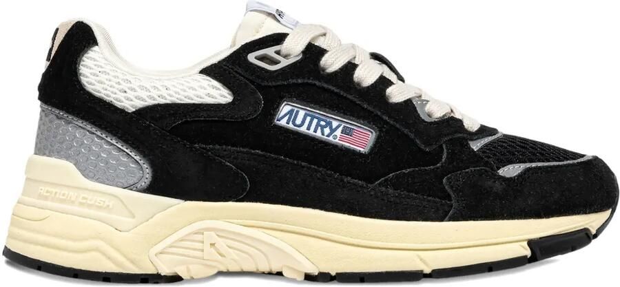 Autry Hyperway suède sneakers Zwart