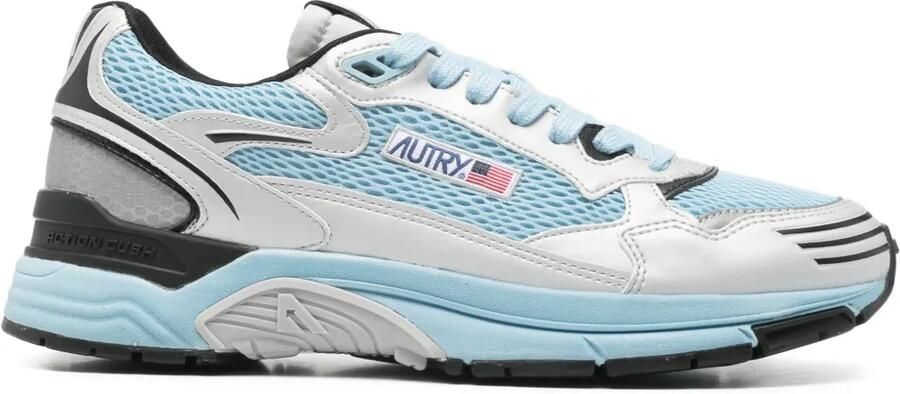 Autry Hyperway sneakers met logodetail Blauw