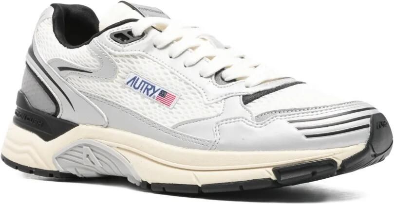 Autry Hyperway sneakers met mesh vlak Wit - Foto 3