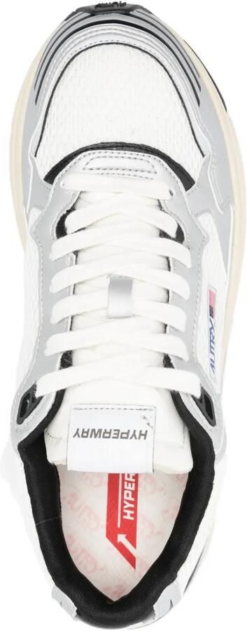 Autry Hyperway sneakers met mesh vlak Wit - Foto 4