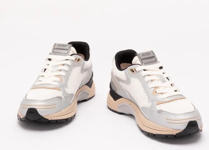 Autry Hyperway sneakers met mesh vlak Wit - Foto 3