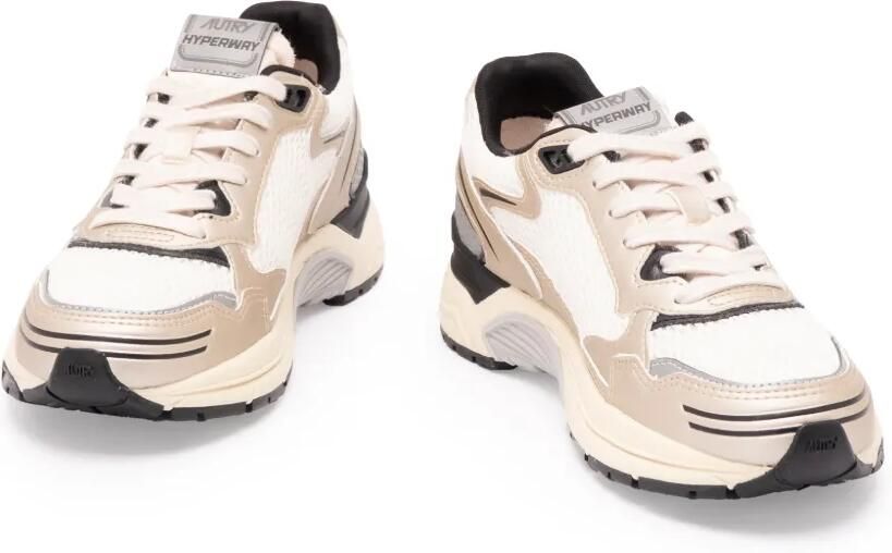 Autry Hyperway sneakers met mesh vlak Wit - Foto 3