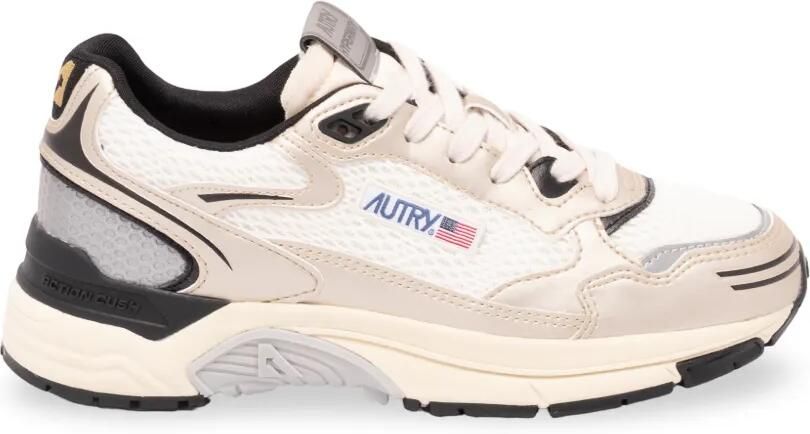 Autry Hyperway sneakers met mesh vlak Wit - Foto 4