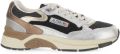 Autry Hyperway sneakers met mesh vlak Zilver - Zilver