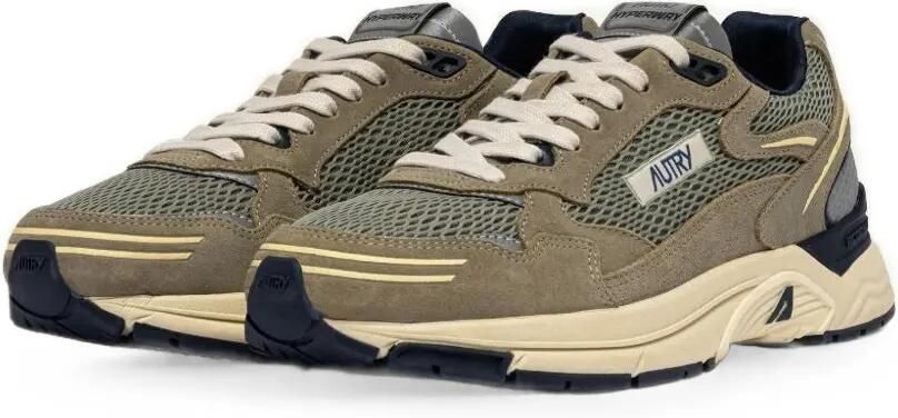 Autry Hyperway sneakers met mesh vlakken Beige - Foto 5