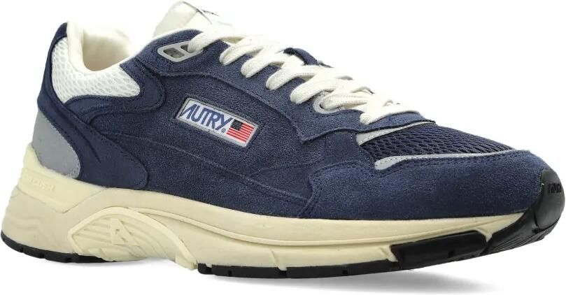Autry Hyperway sneakers met suède vlakken Blauw - Foto 4