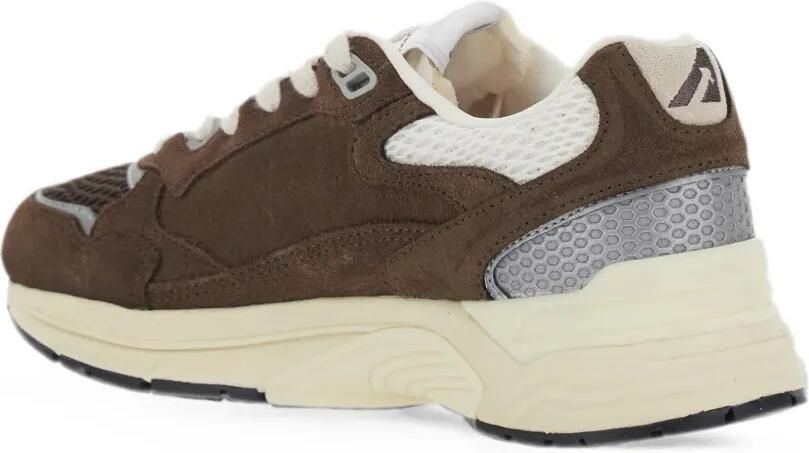 Autry Hyperway sneakers met suède vlakken Bruin - Foto 2