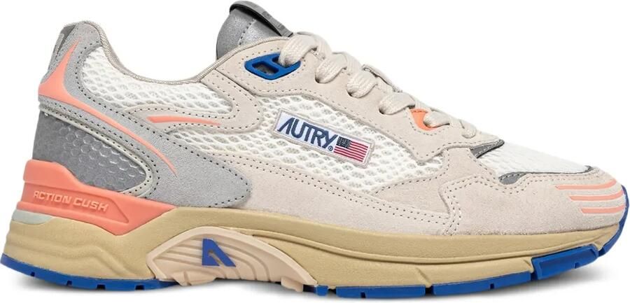 Autry Hyperway sneakers met vlakken Beige