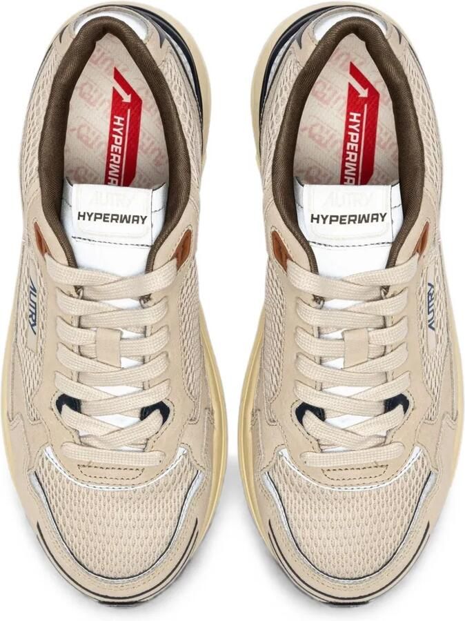 Autry Hyperway sneakers met vlakken Beige - Foto 2