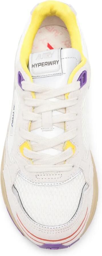 Autry Hyperway sneakers met vlakken Beige - Foto 4
