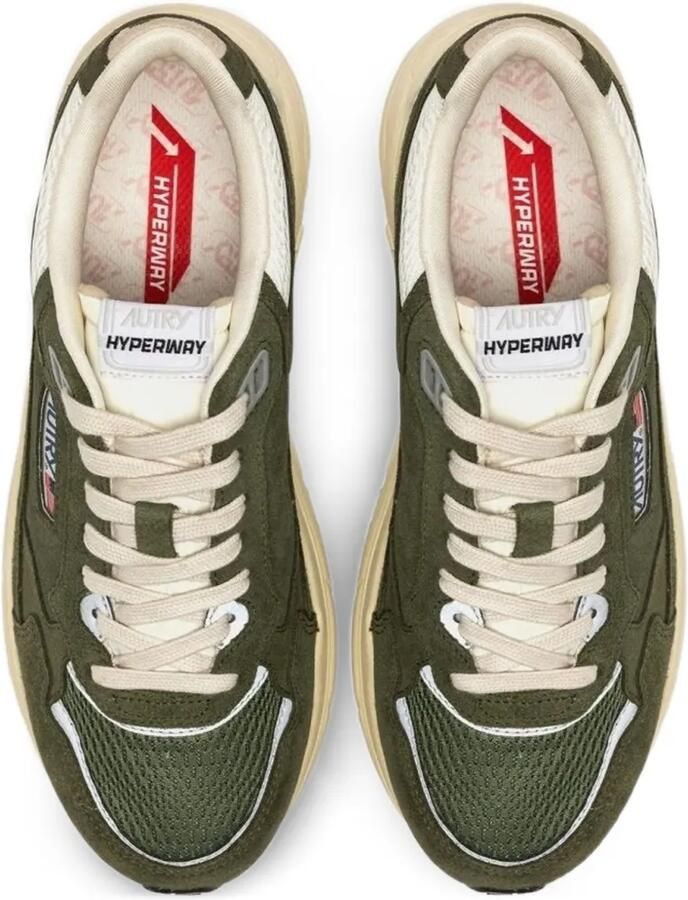 Autry Hyperway sneakers met vlakken Groen - Foto 2