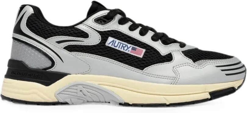 Autry Hyperway sneakers met vlakken Zwart
