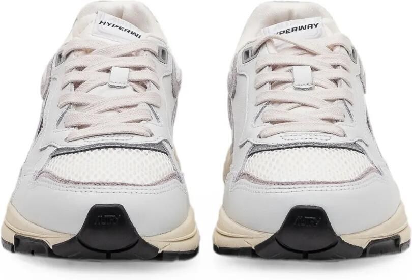 Autry Hyperway sneakers van wit en grijs leer en mesh - Foto 2